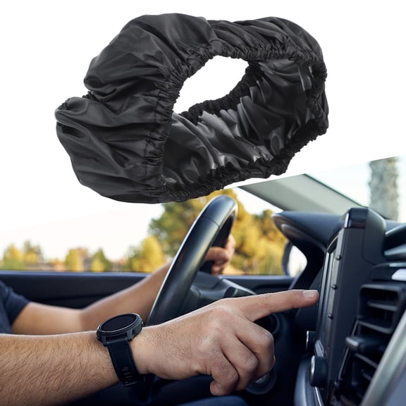 1Pcs Universal-Car Gear Cover Steering Wheel Cover Elastic Oxford Cloth Protection Dustproof Car Steering Wheel Cover Car Parts