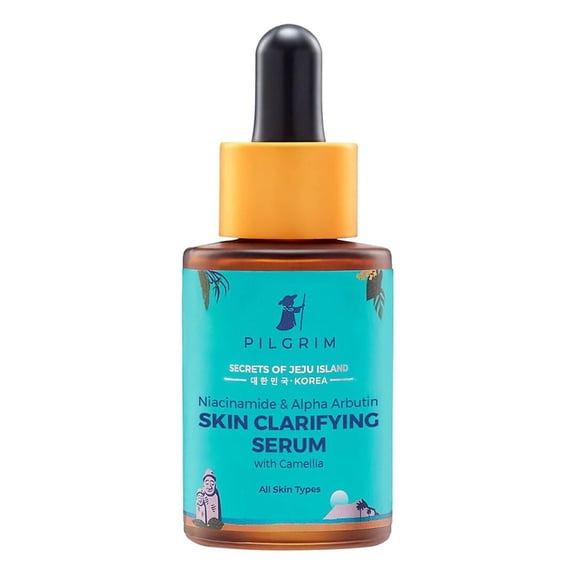 Pilgrim Niacinamide & Alpha Arbutin Face Serum for Clear & Bright Skin – 30 ml