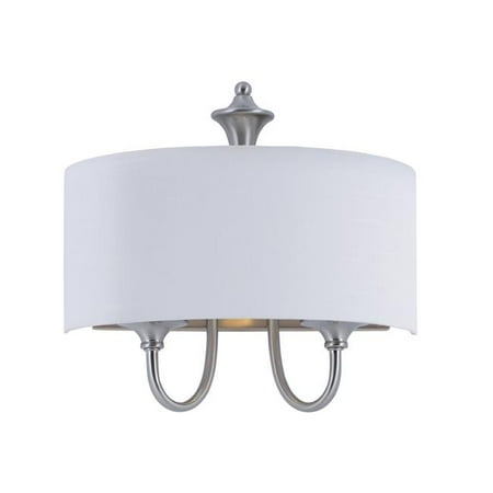 

Maxim 10012WLSN Bongo 1-Light Wall Sconce Satin Nickel