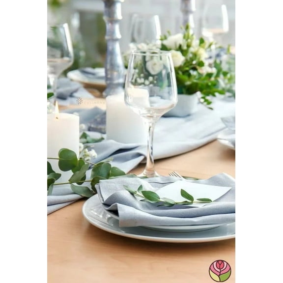 New Era Creation Off White Plain Pure Cotton Cloth Napkins,Cocktail Napkins,Dinner Napkins, garden Event party,thanksgiving Gifts for mom,her