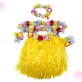 thumbnail image 4 of Ensemble Jupe Style Hawaïen Couleurs Assorties Plastique 1Ensemble pour Enfants, 4 of 5