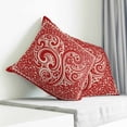 thumbnail image 3 of Valentine's Day Pillow Covers 26x26 Inch Decorative Throw Pillow Cover, Red Love Vintage Country Abstract Art Sofa Pillowcases Accent Cushion Case Home Decor Bedroom Living Room, 3 of 6