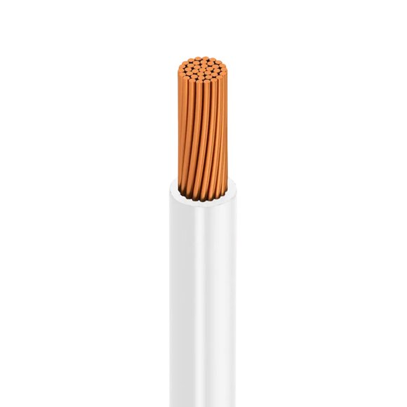 Cable De Cobre Viakon Thw-lscalibre 12 Blanco Caja De 100 Mt
