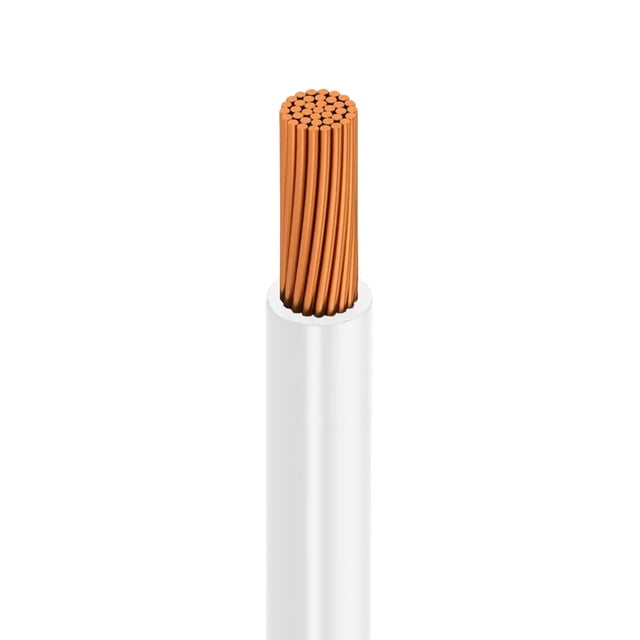 Cable De Cobre Viakon Thw-lscalibre 12 Blanco Caja De 100 Mt