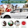 thumbnail image 3 of Car Antlers and Nose, LED Christmas Reindeer Antlers and Nose Decorations for Car Windows & Grill for Any Vehicle, 3 of 8