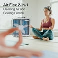 thumbnail image 4 of Lasko Air Flex 20" 3-Speed 2-in-1 Box Fan and Air Purifier in One, White, FF305, 4 of 17