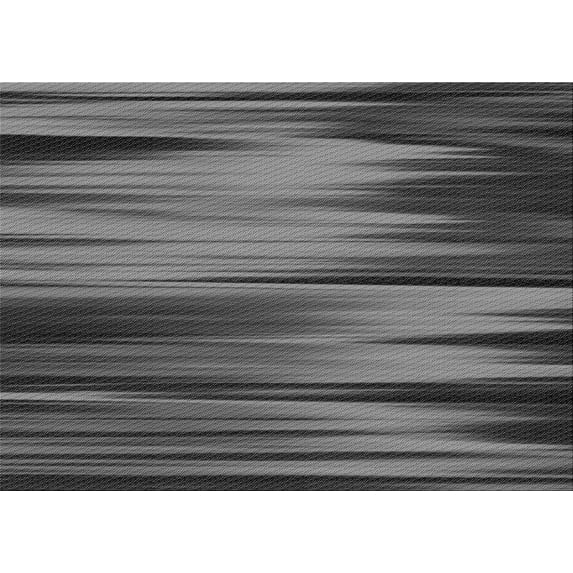 Ahgly Company Indoor Rectangle Patterned Battleship Gray Area Rugs, 2' x 5'
