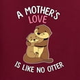 thumbnail image 6 of Wild Bobby A Mother's Love Is Like No Otter Unisex Crewneck Sweatshirt, 6 of 6