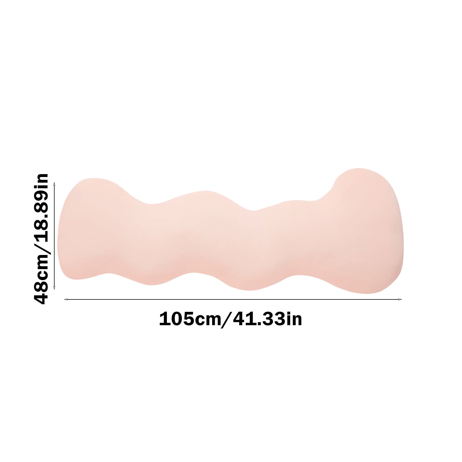 JOGZMZ Cool Body Pillow for Adults Extra Long Pillow for Bed Shredded Memory Foam Full Pillows Home Improvement