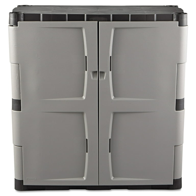Rubbermaid Plastic Single Storage Cabinet ( 72'' H x 36'' W x 18'' D) &  Reviews