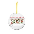 thumbnail image 2 of Xihbxyly Adorno Navideño Personalizado, Diseño Acrílico Personalizable, Decoración para Árbol de Navidad, Regalo para Recuerdos Familiares, Recuerdo Festivo, Lazo para Colgar Fácilmente, 8 Cm de Diám, 2 of 6
