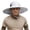 A-Light Gray566, variant on WMNTST Mens Bucket Hats Solid Wide Brim Outdoor Hat Fishing Breathable Mesh Adjustable String Sun Hat