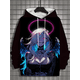 thumbnail image 5 of Sudadera con capucha para hombre con estampado 3D de ninfas, sudadera con capucha de manga larga con gráficos de chica de dibujos animados, moda de otoño, camisetas de calle de gran tamaño para hombre, 5 of 5