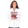 thumbnail image 4 of Ugly Christmas Pattern NASA Santa Zip Up Hoodie Men's Women's Brisco Brands S, 4 of 6
