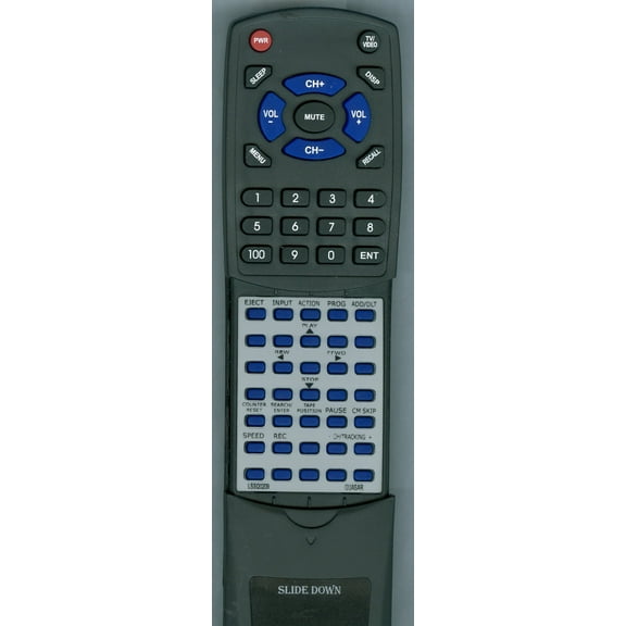 Replacement Remote for QUASAR RTLSSQ0209, LSSQ0209, VHQ40M, VHQ400