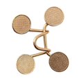 thumbnail image 1 of Prendedores de botón de jeans Hebilla de cintura de ajuste sin clavos para piezas de pantalones (Oro), 1 of 4