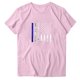 thumbnail image 2 of Fiudx Tops para Mujer Blusa de Manga Corta con Estampado de Moda para Mujer, Divertida Camiseta con Cuello Redondo, 2 of 3