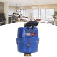thumbnail image 3 of Positive Displacement Water Meter, 1/2inch Fitting Clear Figures Water  Meter Corrosion Resistant  for Home, 3 of 7