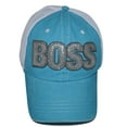 thumbnail image 5 of Boss Womens Trucker Hats, Glam Baseball Caps with Sayings, Girls Bling Baseball Cap, Funny Baseball Hats, Adjustable Snapback, 5 of 5
