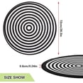thumbnail image 2 of Halloween Round Christmas Tree Mats Waterproof Tree Skirt, Hypnotic Fascinating Cycle Xmas Tree Stand Tray Mat Floor Protector Pad for Holiday Party Decoration, 28.3", 2 of 6