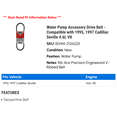 thumbnail image 2 of Water Pump Accessory Drive Belt - Compatible with 1995, 1997 Cadillac Seville 4.6L V8, 2 of 2