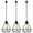 H track, variant on Kiven H-Type Track Light, 1-Light industrial Halo Track Pendant Lighting Fixtures E26 Socket