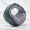 thumbnail image 1 of Unisex Winter Outdoor Behind-the-head Foldable Faux Fur Fleece Earmuffs Gift, 1 of 5