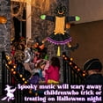 thumbnail image 4 of Halloween Savings Halloween Decorations Solar Witch Large Crashing Witch into Tree Outdoor Decor Lighted Flying Witch for Tree Yard Patio Porch Outdoor Decoration Halloween Decorations indoor Outdoor, 4 of 5