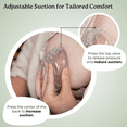 thumbnail image 4 of HAAKAA Shell Wearable Hands-Free Manual Breast Pump/Milk Collector – Medical-Grade Silicone – Compact, Portable & Discreet – Leak-Proof Valve 2.5 oz 1PK, 4 of 10