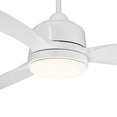 thumbnail image 3 of 54" Casa Vieja Tres Aurora Modern Indoor Outdoor Ceiling Fan with Dimmable LED Light Remote White Opal Diffuser Wet Rated for Patio Exterior House, 3 of 8