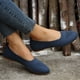 thumbnail image 5 of Amzcrzy Zapatos de mujer,Zapatos de mujer,Zapatillas de mujer, Zapatos casuales de malla para mujer, de boca baja, planos, fáciles de quitar y cómodos. Sandalias Mujer Zapatillas De Casa, 5 of 9