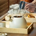 thumbnail image 3 of pitrice Portable Whistling Kettle 3L Large Capacity Water Kettle Camping Water Beige, 3 of 8
