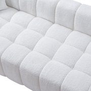 FFZ 102.7 inch Oversized Marshmallow Cloud Sofa, White