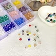 thumbnail image 3 of Coofit Loose Bead Set Artificial Crystal Bead Glass Bead Spacer Bead for Jewelry Making, 3 of 10