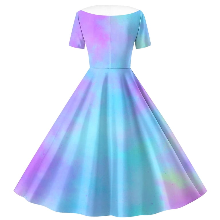 colorful fit and flare dress midi fit and flare dresses for women Redefined Midi Fit & Flare Dress