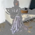 thumbnail image 2 of Vestido largo de satén elegante para mujer, Emiratos Árabes Unidos, Arabia Saudita, Dubái, ropa étnica de Oriente Medio, vestido largo con corsé suave (hijab no incluido), 2 of 3