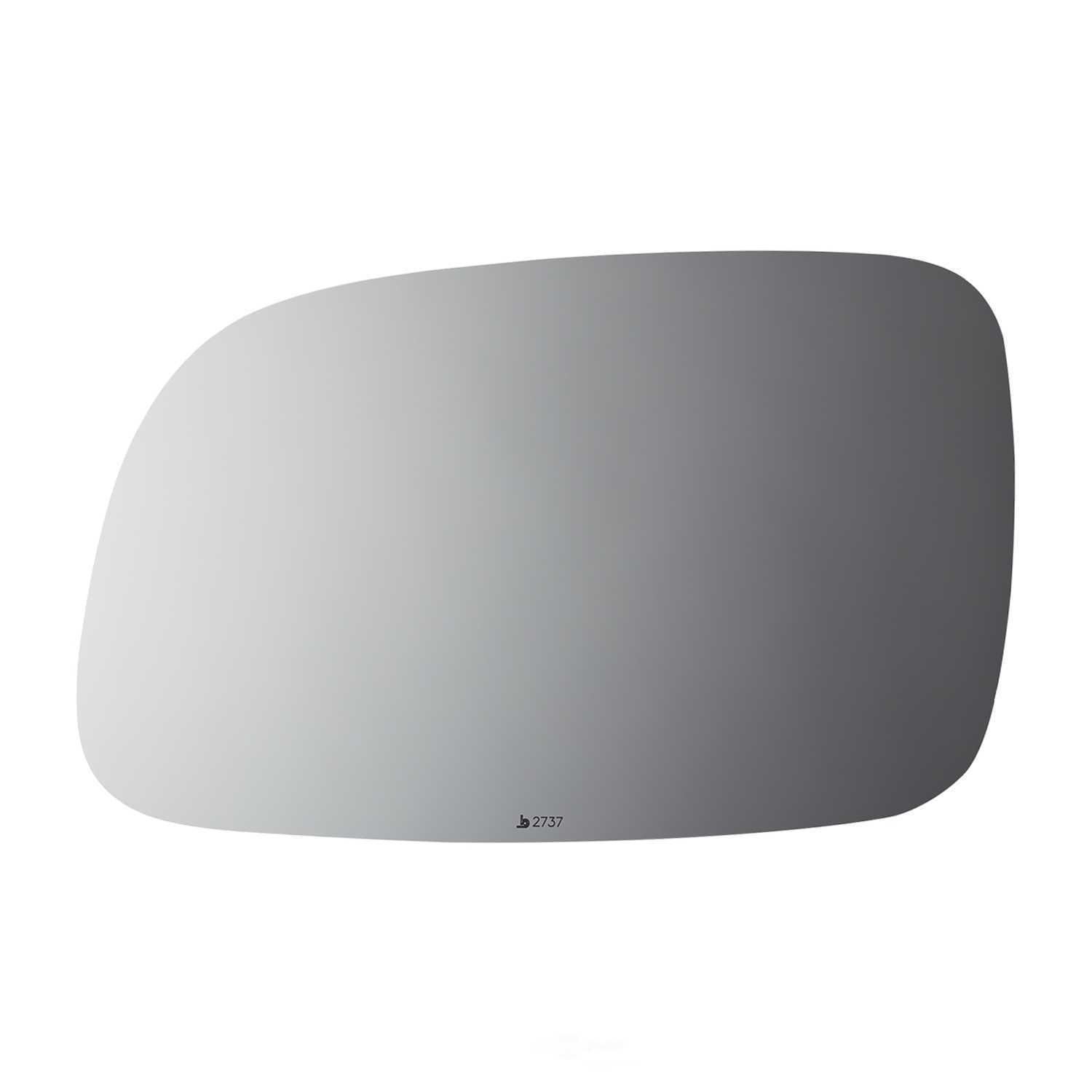 Burco Side View Mirror Replacement Glass - Clear Glass - 2737