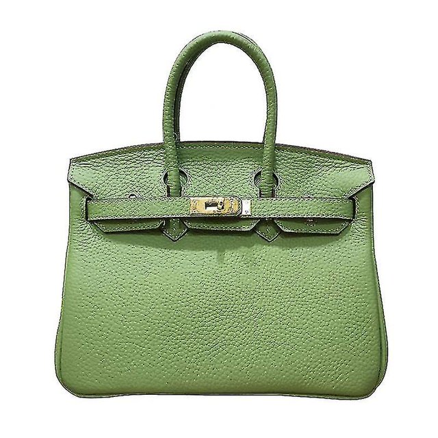 Ladies Women Leather Handbag Birkin First Layer Cowhide Leather Tote Bag Commuter Crossbody Kelly Handbag zhangyuxiang LED