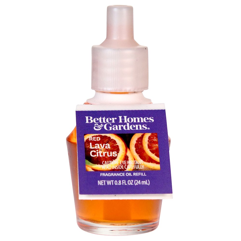 Red Lava Citrus Fragrance Oil Refill, Better Homes & Gardens, 24 ml