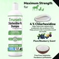 thumbnail image 3 of Champú Truseb Topical Chlorhexidine 4% para perros, gatos y caballos, 3 of 9