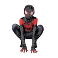 thumbnail image 5 of FeiKong Disfraz de Spiderman para cosplay, Spider Man Into The Spider Verse, Miles Morales, mono de cosplay, disfraces de Halloween para niños-c, 5 of 5