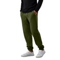 thumbnail image 6 of IAJDKMEK Men's Jogger Sweatpants Tapered Leg - Drawstring Elastic Waist Fleece Lined Solid Color Casual Lounge Pants for Men Gym,Army Green L, 6 of 8