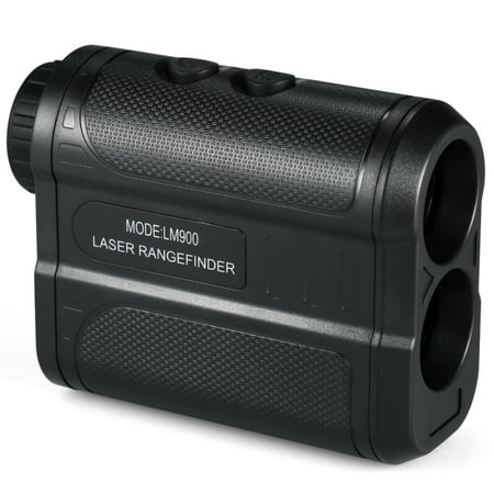 Outdoor Range Atlanta 900m Golf Rangefinder Outdoor Handheld Laser Distance Meter Speed Tester Digital Monocular Telescope Range Finder M/Yard Distance Meter for Golf Hunting Engineering Survey Construction Hiking ()