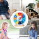 thumbnail image 4 of Pisexur Baby Toys Toy Clock For Children Learning Wooden Teaching Clock Set Big Mini Wooden Clock Portable Exercise Watches For Learning Children Educational Teaching Clock, 4 of 5