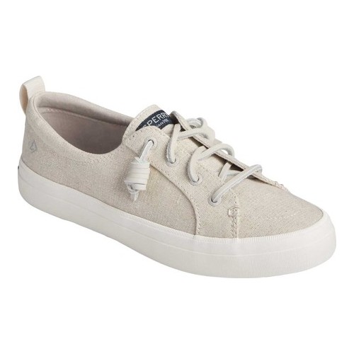 women's crest vibe twin gore sparkle linen sneaker