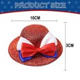 thumbnail image 2 of Sombrero decorativo para fiesta del Día de la Independencia, sombrero de fiesta con lentejuelas, recuerdo de fiesta del Día de la Independencia para niños, sombrero de fiesta, 2 of 7