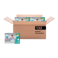 Pañal Rascal Pañales premium Rascals Etapa 4 Unisex 136 piezas | Walmart en línea