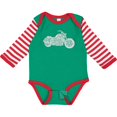 thumbnail image 3 of Inktastic Distressed Motorcycle Boys or Girls Long Sleeve Baby Bodysuit, 3 of 5