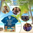 thumbnail image 4 of Retired Not My Problem Anymore Hawaiian Shirt for Men, Button Down Summer Beach Short Sleeve, Sizes S-5XL, 4 of 4