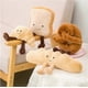 thumbnail image 4 of 2026 Pretzel Toast Bread Plush Toy, Food Plush Pillow Cute Plush Stuffed Toy, 4 of 5